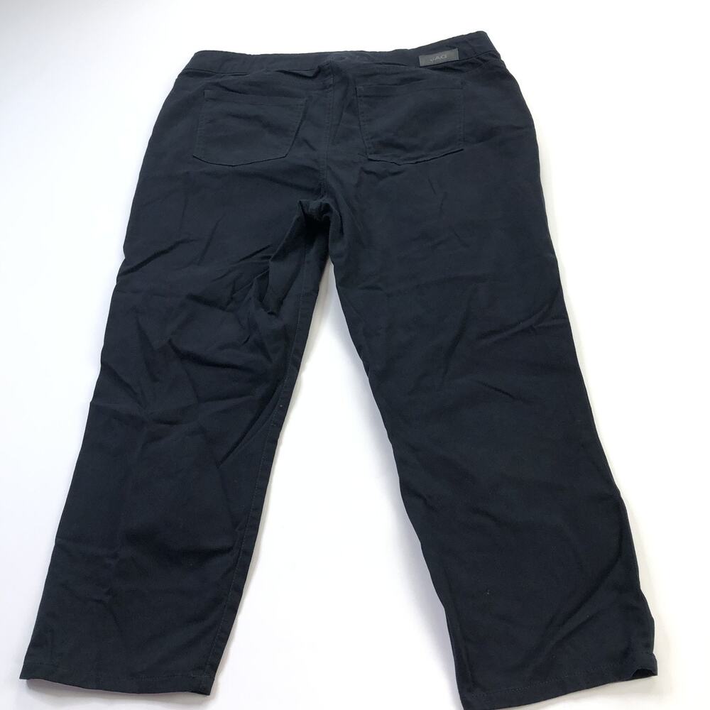 Jag Jeans Classic Fit Crop 16/33 (Fits 36W 23L) High Rise Denim Jeans Black